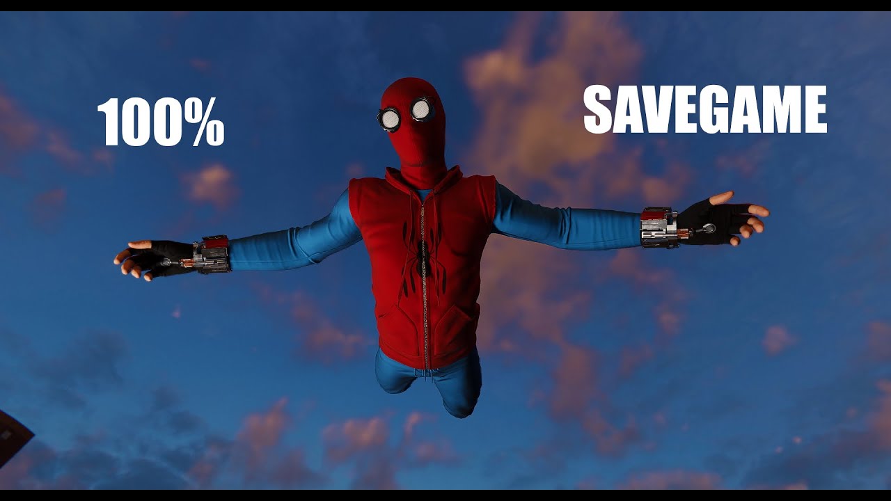 (Spiderman Remastered PC) How to install a 100% savegame