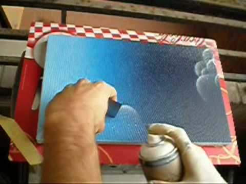 Spray & Marker sobre lienzo