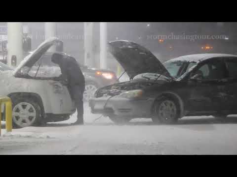 INTENSE WINTER STORM - Grand Island, Nebraska - November 26th, 20189