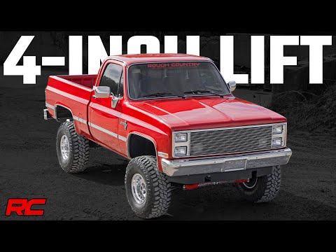 1977-1987 Chevrolet K10 4-inch Suspension Lift Kit [by Rough Country]
