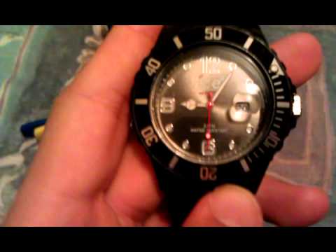 comment regler date ice watch