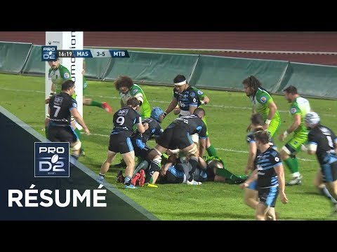 PRO D2 - Résumé Massy-Montauban: 19-22 - J26 - Saison 2018/2019
