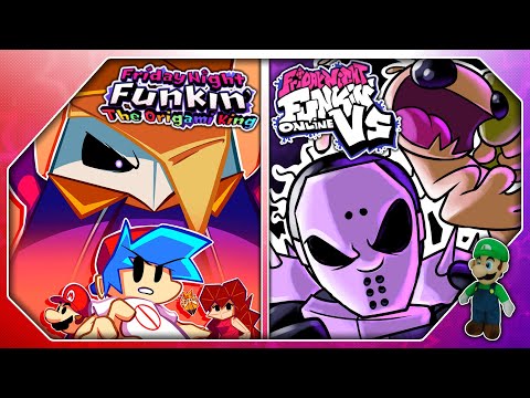 My mic works | FNF Mods!: The Origami King 2.0 / VS Online Update!