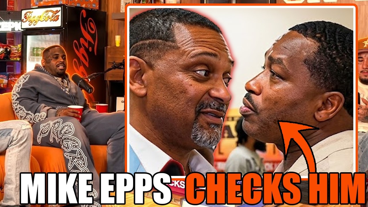 Mike Epps Had To CHECK Adrian Broner Over His Drinking