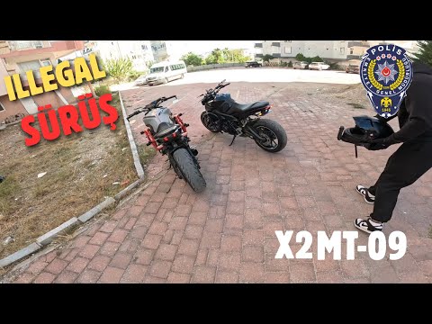 RUTİN GAZLAMA | 2X MT-09  | NEW EXHAUST | MOTOVLOG #22
