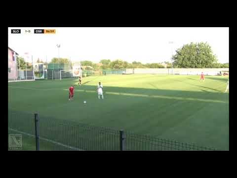 nutmeg and action from football amateur league in Serbia FK Donji Srem Pecinci