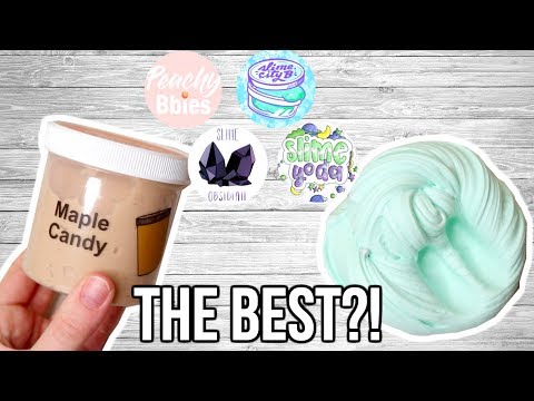 Which FAMOUS Slime Shop Is THE BEST?! (Part 2) Video