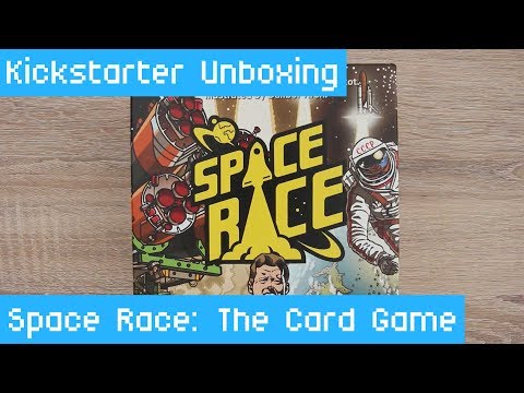 Kickstarter Unboxing - Space Race: The Card Game