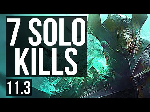 MORDEKAISER vs GANGPLANK (TOP) | 7 solo kills, 12/3/4 | BR Master | v11.3