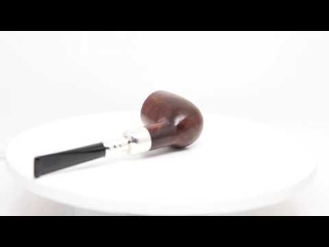 Dunhill Smoking Pipe 2008 Bruyere Classic Billiard W Full Silver Spigot From PIPELIST.COM