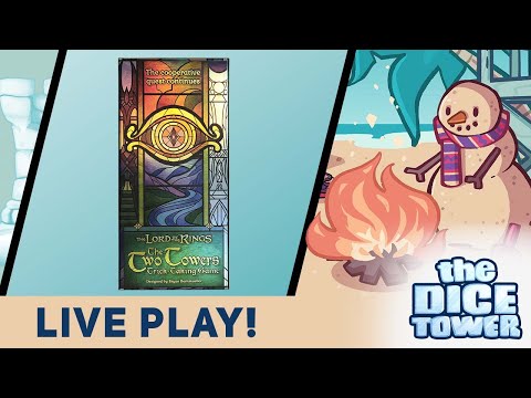 Live Play - Lord of the Rings: The Two Towers Trick-Taking Game
