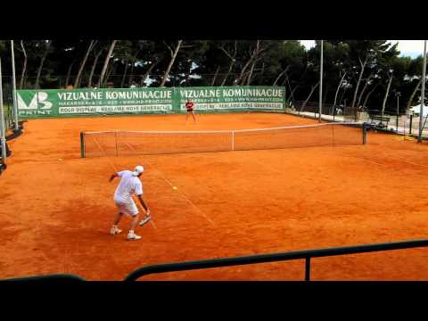Jeanette vs Samir Tennis Makarska 2010 EN VURPA