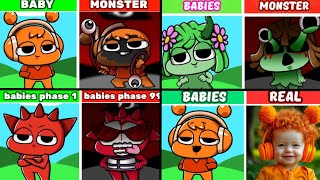 PLAYLIST ALL BABY SPRUNKI PHASE 0-99