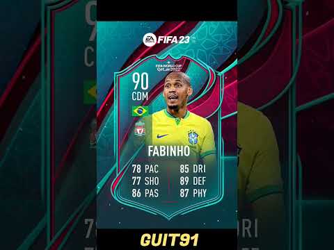 FIFA 23 World Cap FABINHO WC stars comienza la copa del mundo en fifa 23 #shorts #fifa23 #qatar