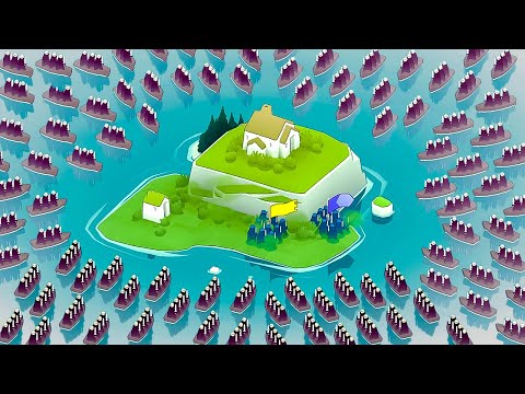 Surviving a CONSTANT BARRAGE of attacks in Bad North!