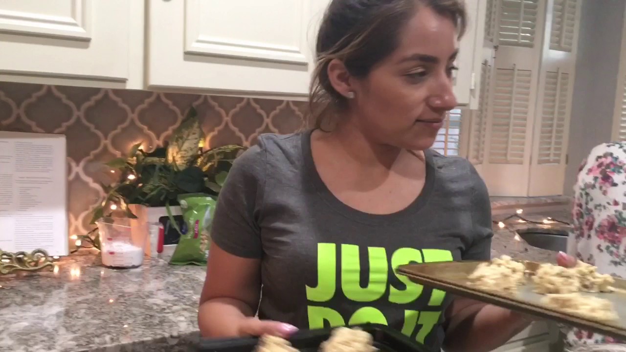 Gingersnap scones with espresso glaze