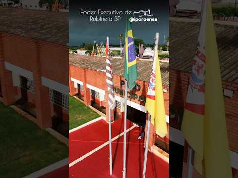 RUBINÉIA SP, PROJETO VISÃO AÉREA - PREDIO DO PODER EXECUTIVO.