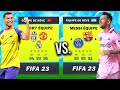 L'ÉQUIPE DE RÊVE de MESSI vs. RONALDO... dans FIFA 23 ! ⭐(Qui va gagner ?!)
