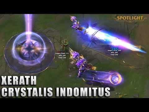 Xerath Crystalis Indomitus Skin Spotlight PREVIA