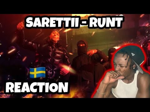 AMERICAN REACTS TO SWEDISH RAP! Sarettii (5148) - Runt (OFFICIELL MUSIKVIDEO)