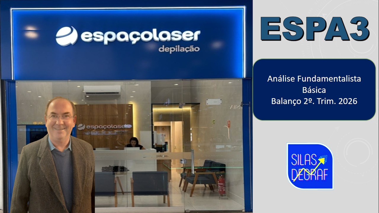 ESPA3 - MPM CORPÓREOS S/A ( ESPAÇO LASER). ANÁLISE BALANÇO 2o. TRIM. 2026 . PROF. SILAS DEGRAF