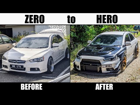 BUILD PROTON INSPIRA IN 11 MINUTES MODAL RM5,500 SAHAJA | ZERO TO HERO