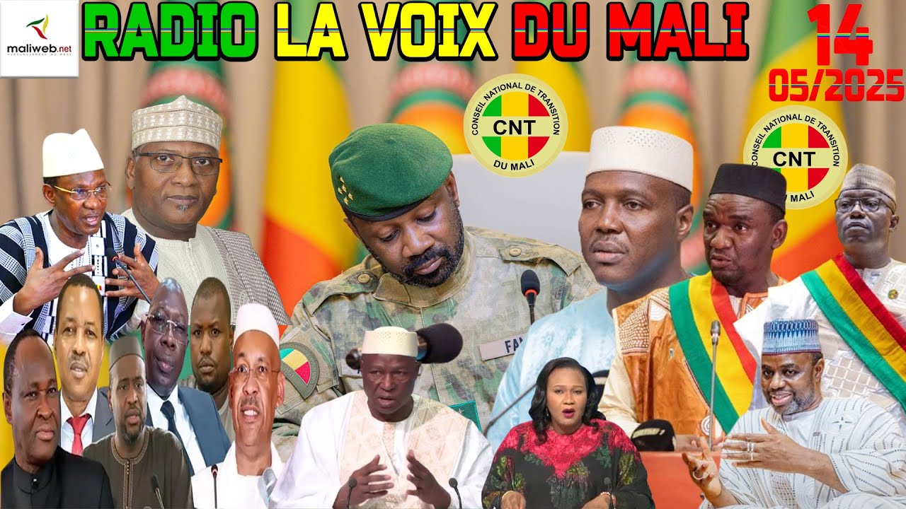 La Revue de Presse de la RADIO LA VOIX DU MALI du 14 Mai 2025