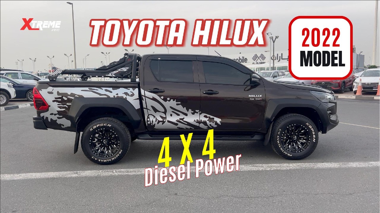 Toyota Hilux 4X4 DIESEL 2.8L Right Hand (Export Only) video