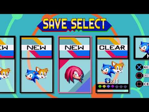 Sonic Mania & Knuckles (Sonic Mania Knuckles Gameplay) -No Commentary-