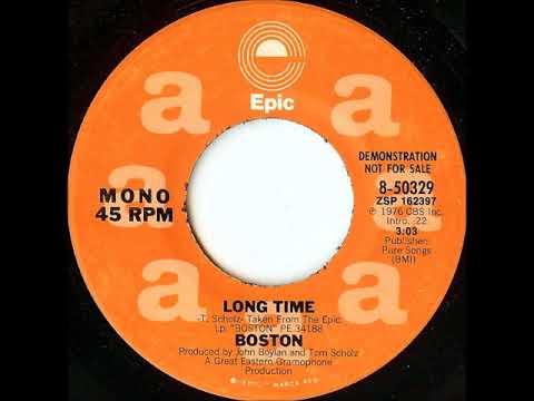 Boston - Foreplay/Long Time from Radio Station, Mono Open Reel Edit Tape, 1976 Epic Records.