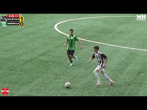 ATLÉTICO 1X0 AMÉRICA, COPA UNIÃO IMEF SUB-13, JOGO COMPLETO