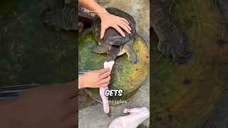 Unique Turtle Cutting Technique #shorts #science