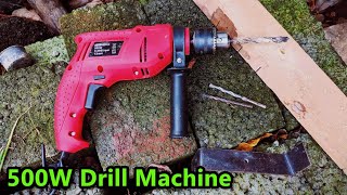 500W Impact Drill Machine | How to Use Drill Machine | Useful Tools | BUILDSKILL | POWER GEN