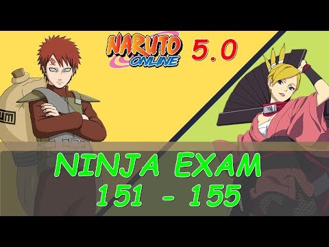 Naruto Online 5.0: Ninja Exam 151 - 155 | Wind Main (Breeze Dancer)