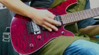 Video thumbnail for Crews Ab's7/24 fret and KEMPER AMP by 楽器好きにはたまらない! フーチーズ 渋谷店 / Guitar Shop Hoochie's