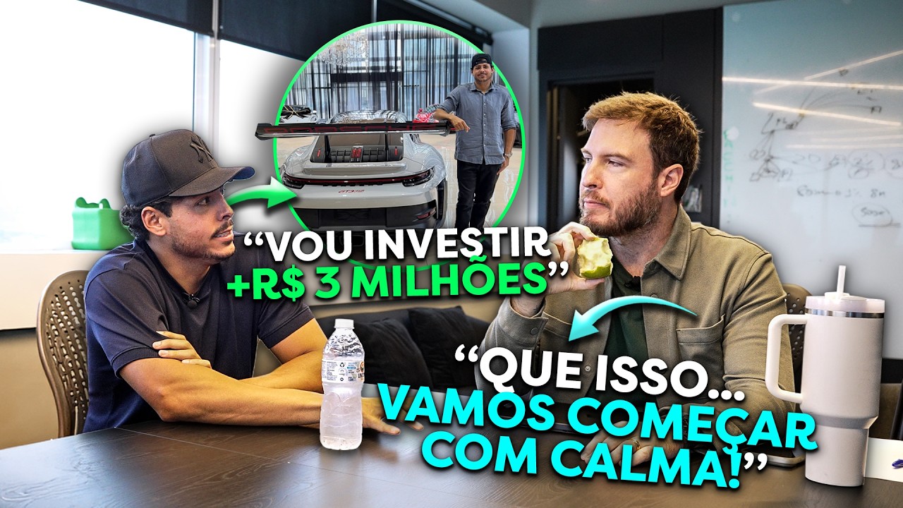 INVESTINDO R$ 3 MILHÕES PARA UM DOS MAIORES YOUTUBERS DO BRASIL (RENATO GARCIA)