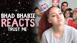 Danielle Bregoli reacts to BHAD BHABIE &quot;Trust Me&quot; Roast and Reaction Vids