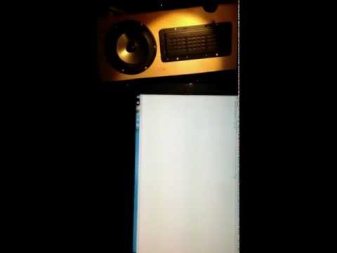 Open baffle Nearfield Desktop speaker Active crossover with Seas and Neo8