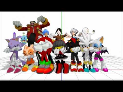 Sonic and Portal 2 caramelldance