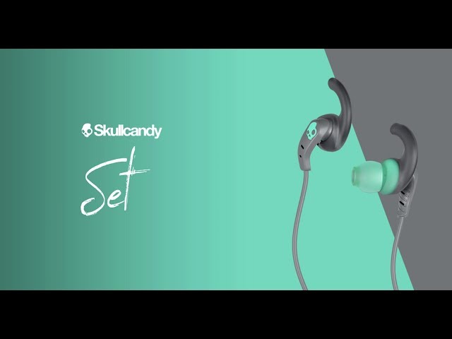 Skullcandy Set Auriculares com Conector Lightning Pretos video