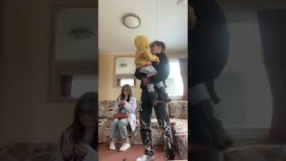 When he’s good with kids😫 #cuteguys #shorts #subscribe