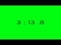 Green Screen Centre Clean Black Text Countdown ...