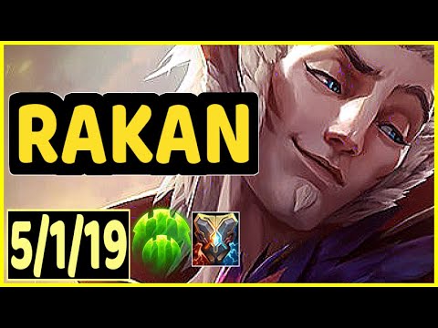 RAKAN VS THRESH - 5/1/19 KDA SUPPORT GAMEPLAY