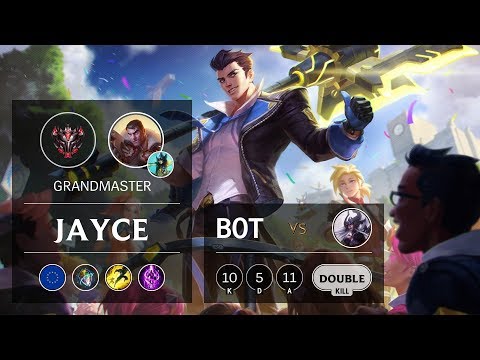 Jayce Bot vs Syndra - EUW Grandmaster Patch 10.1