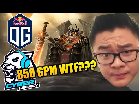 OG vs CYBER LEGACY Game 1 - 842GPM Monster ESL ONE BIRMINGHAM 2020