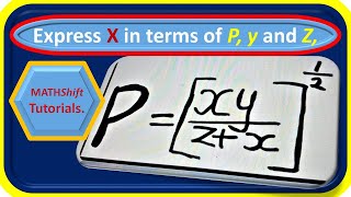 How to problems involving formulae- Example 1 Explained.