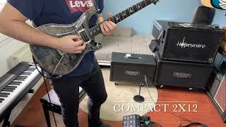 Video thumbnail for MESA 2X12 Rectifier VS COMPACT 2X12 by Kevin Roy