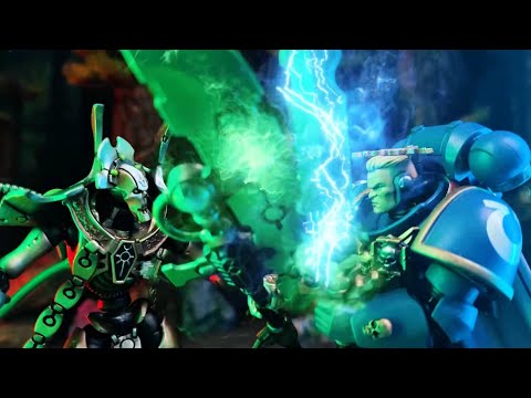 Ultramarines VS Necrons Part.2【JOYTOY Warhammer 40K  Stop Motion Animation】