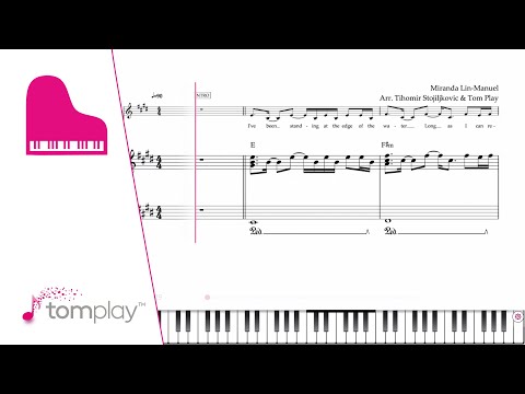 Canciones de Disney con partituras para tocar en el piano