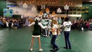 preview picture of video 'Wyoming Area Homecoming Pep Rally 2014 part 1'